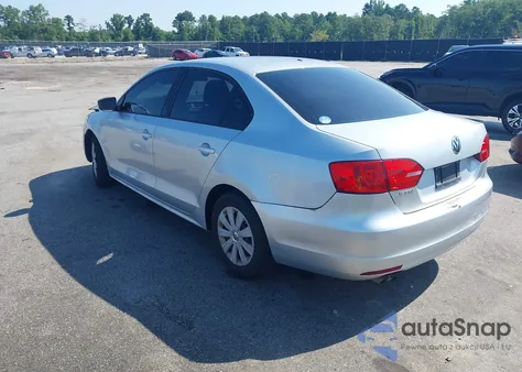2013 Volkswagen Jetta 2.0L S z USA, uszkodzony, nr VIN 3VW1K7AJ2DM427520